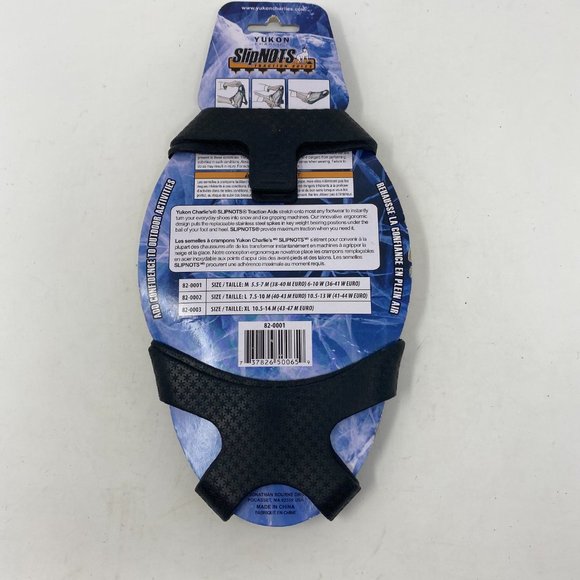 Yukon Charlie's UNISEX SlipNOTS traction soles NIP - Picture 2 of 11